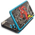 DC Comics The Flash Vintage Action pose pattern Nintendo 2DS XL (2017) Skin
